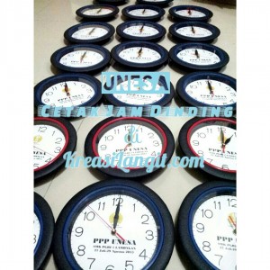 cetak jam dinding