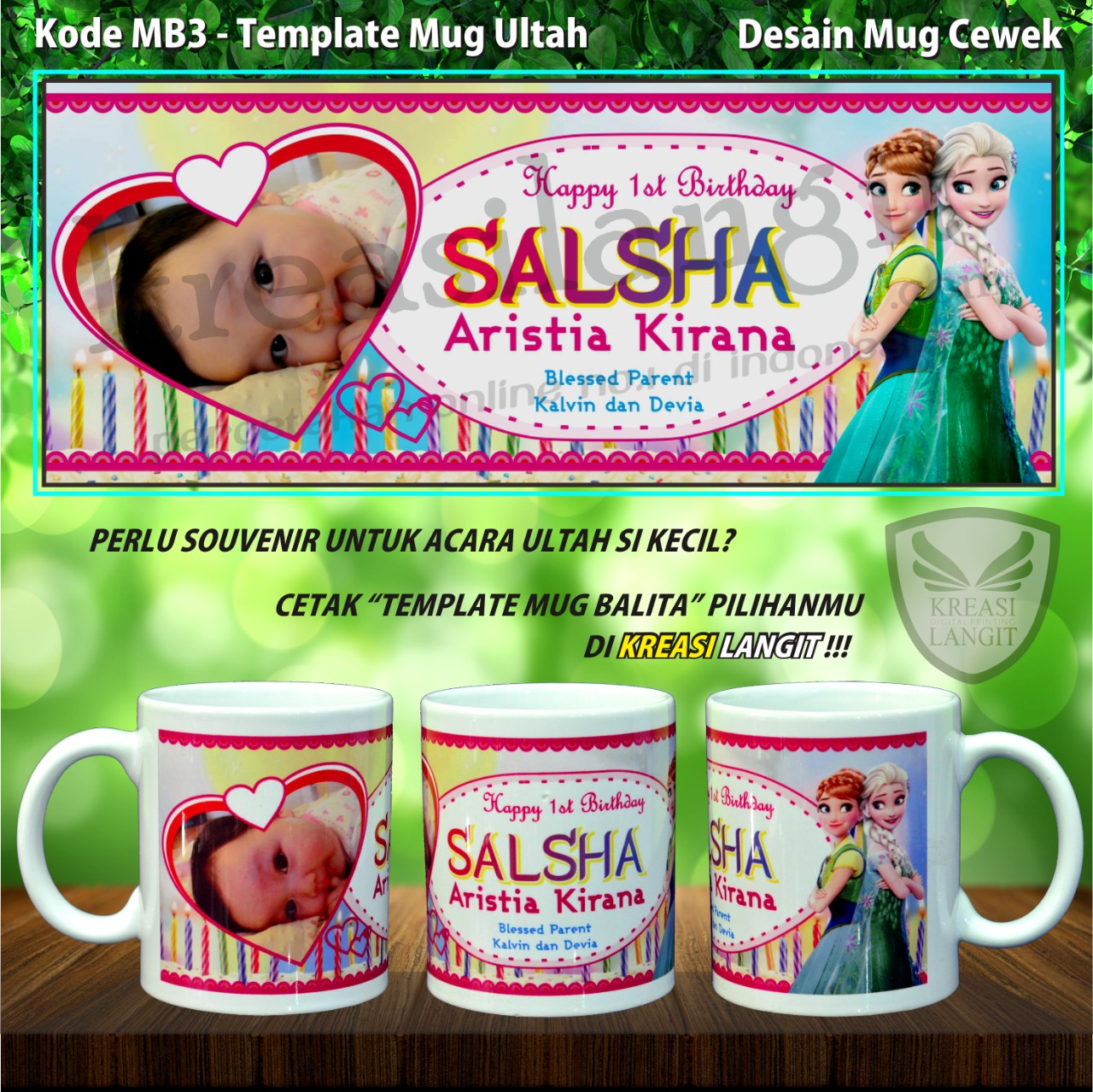 SOUVENIR ULANG TAHUN DAN AQIQAH Percetakan Kreasi Langit SOUVENIR ULANG TAHUN DAN AQIQAH Percetakan Kreasi Langit